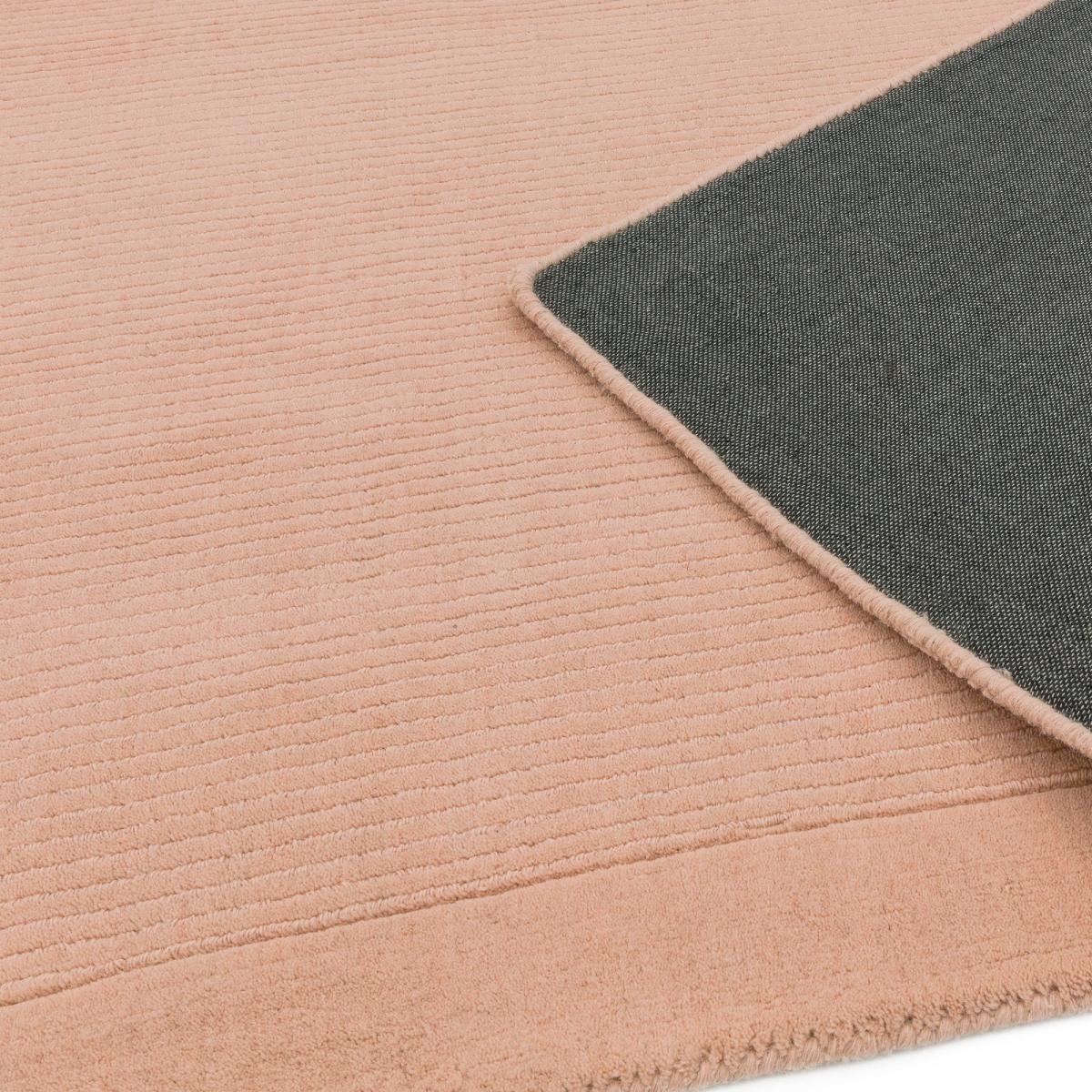 York Plain Wool Rugs in Pink&nbsp;160x230cm – image 4
