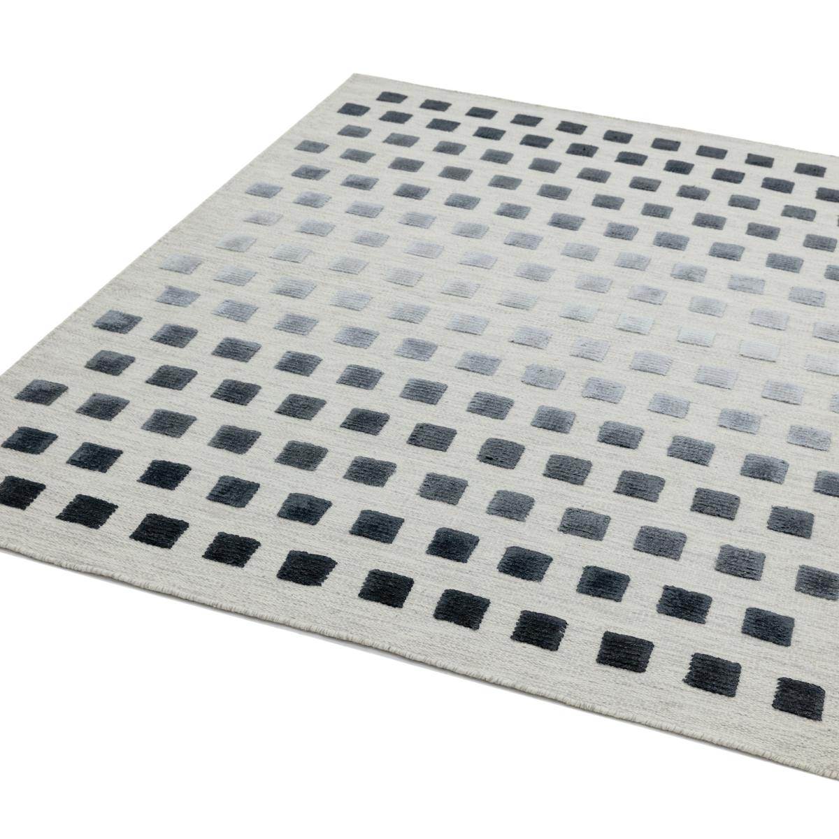 Theo Squares Rugs in Silvery – image 2