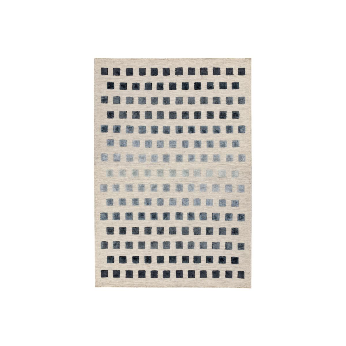 Theo Squares Rugs in Silvery – image 1