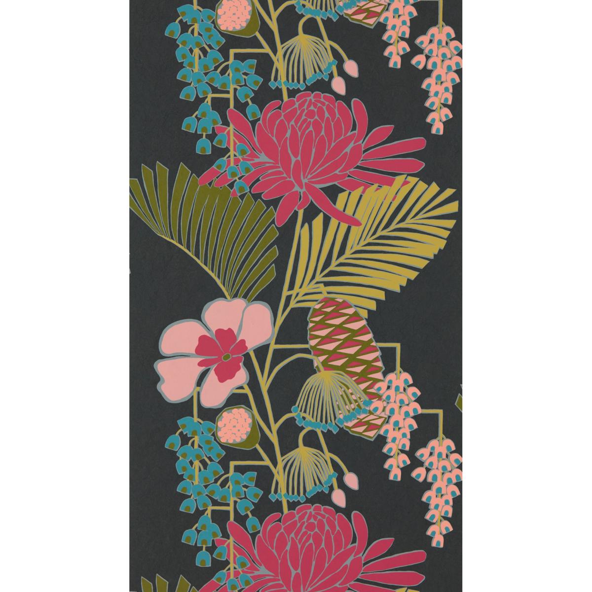 Salon Wallpaper 112153 by Harlequin in Ebony Azalea Fern Roll – image 2