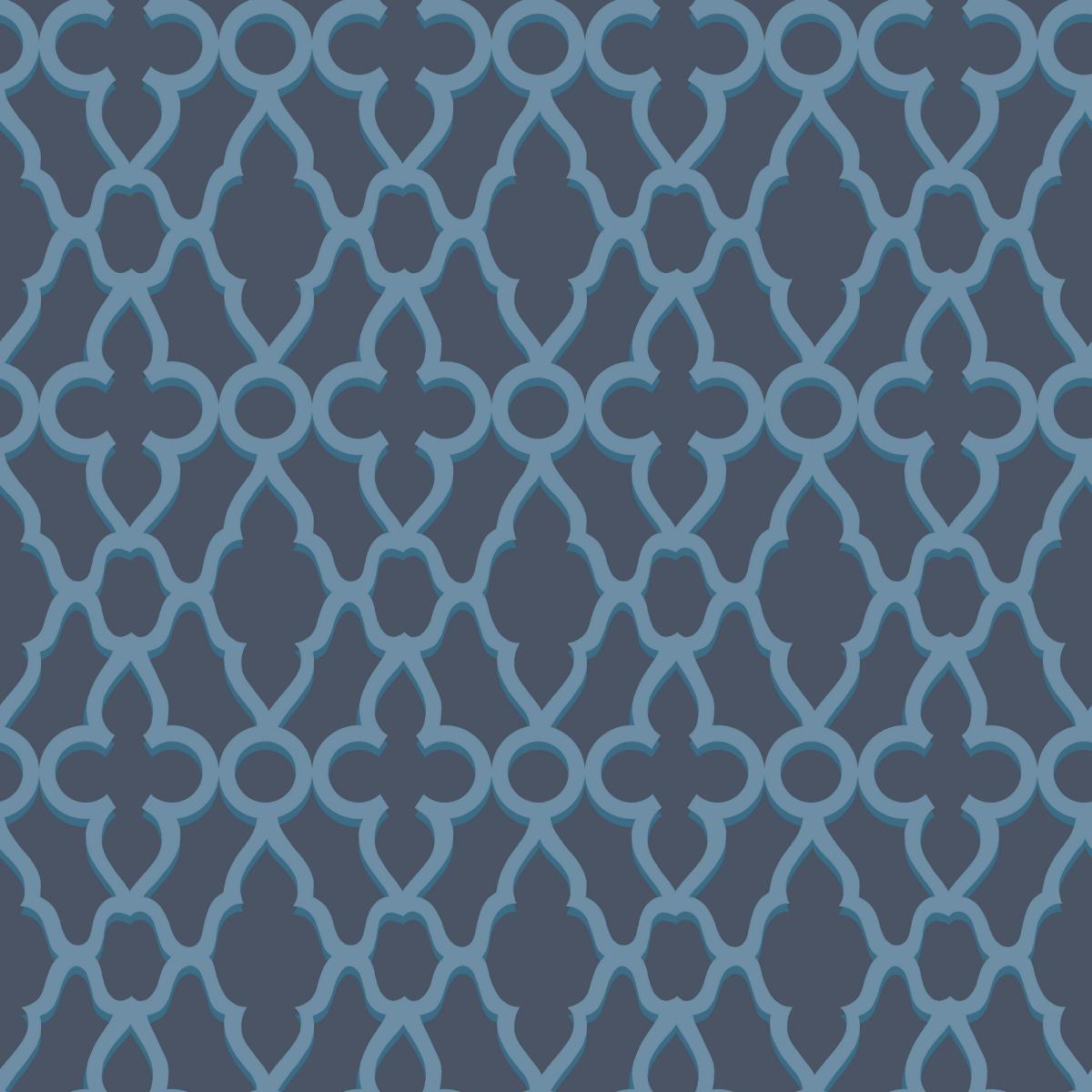 Treillage Wallpaper 116 6024 by Cole & Son in Cerulean BlueRoll