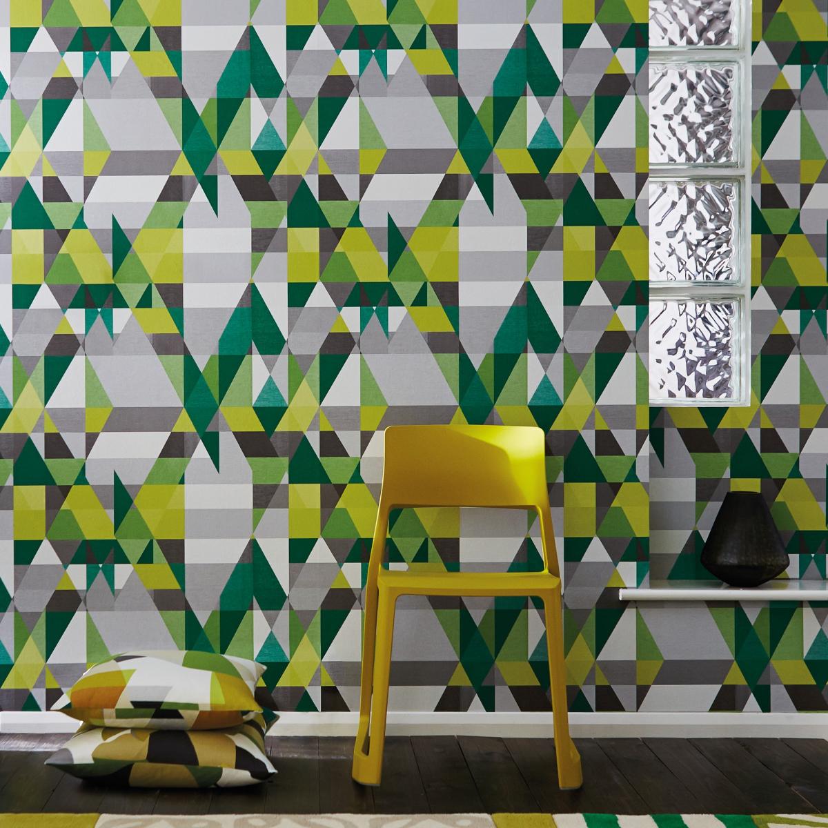 Axis Wallpaper 110832 by Scion in Acid Slate Moss Roll – image 1