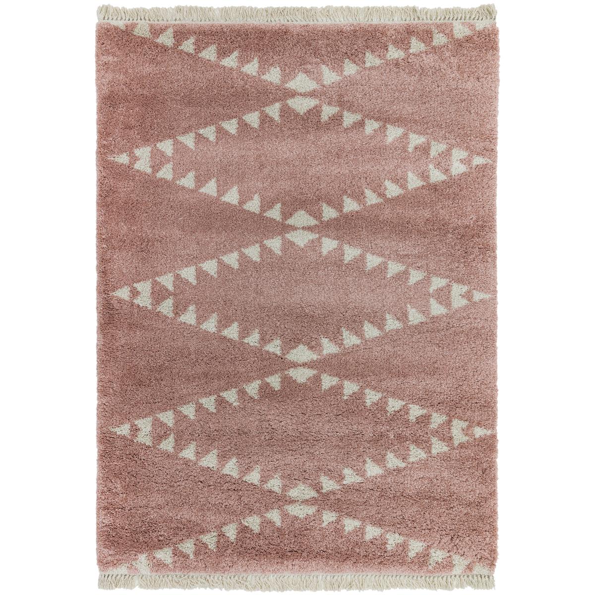 Rocco Boho Moroccan Rugs RC01 in Pink 160x230cm – image 5