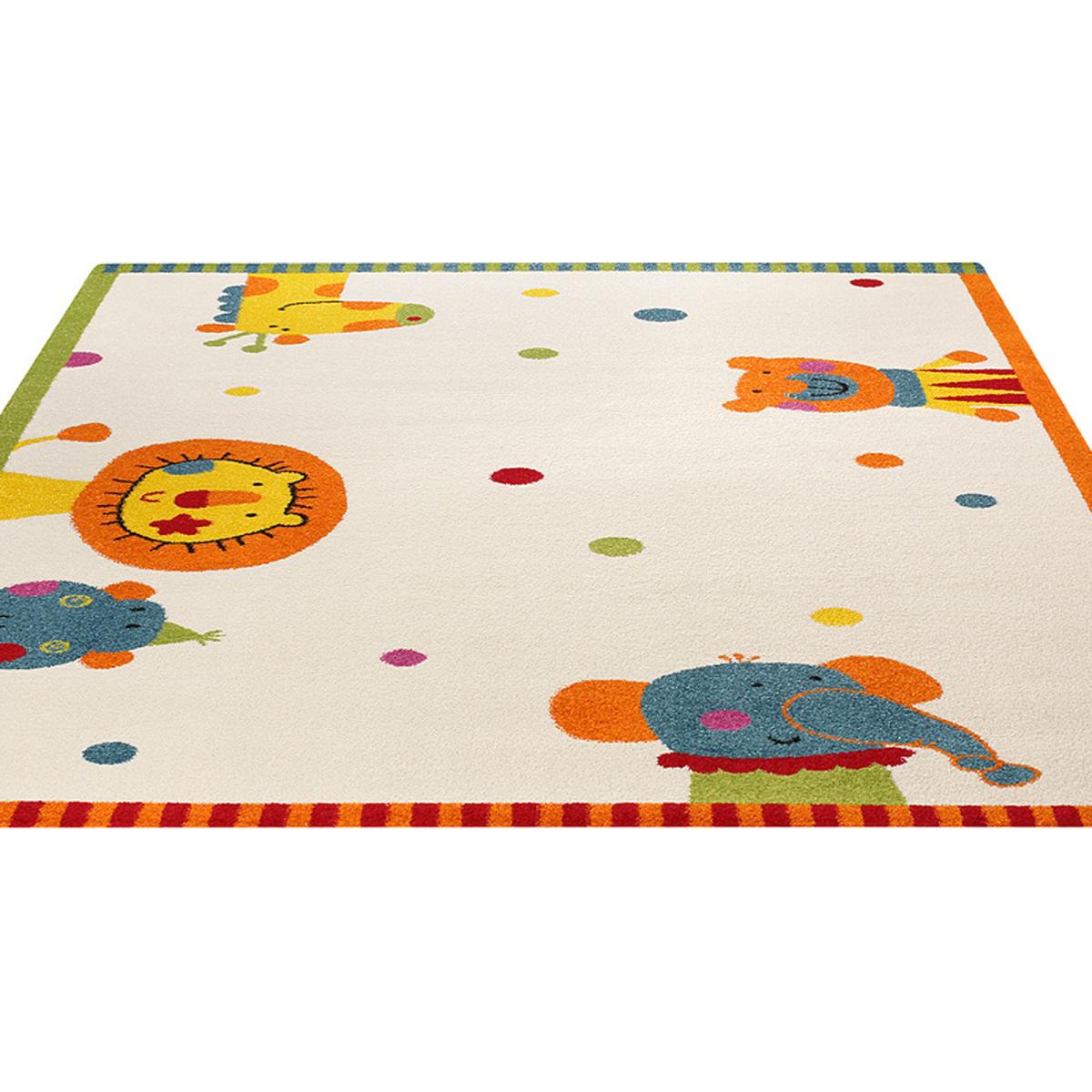 Animal Festival Rug in White 0525 01 – image 2