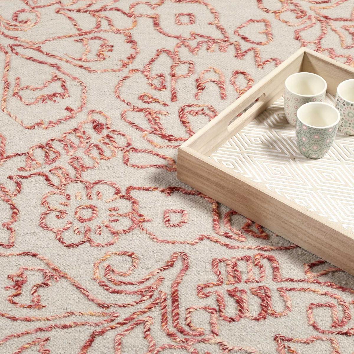 Kayla Kelim Rugs 6015 01 in Red by Esprit160x230cm – image 4