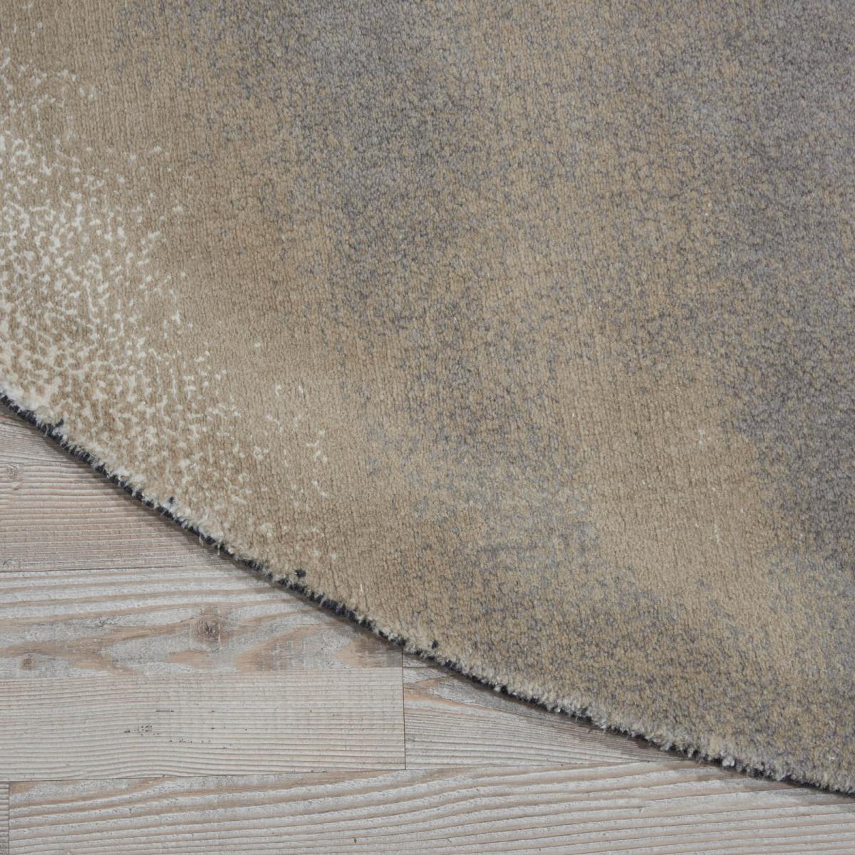 Nourison Twilight Circular Rugs TWI18 by Nourison in Storm – image 2