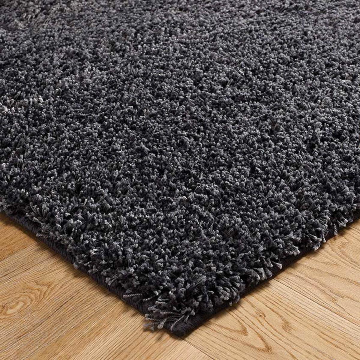 Harmony Shaggy Rugs in Charcoal – image 2