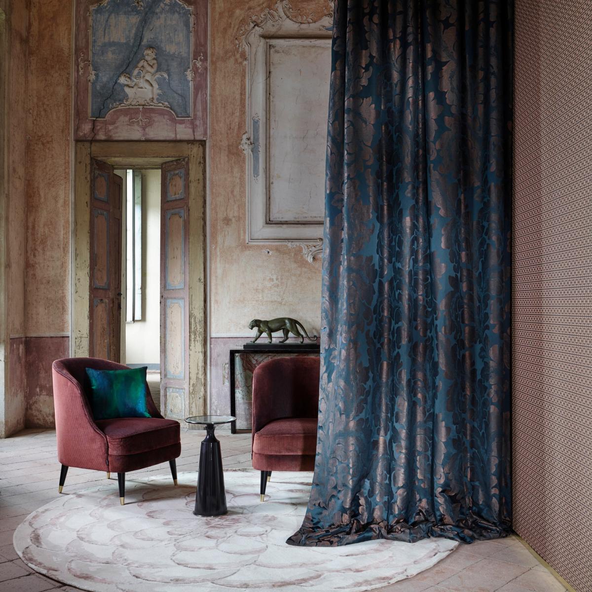 Seizo Wallpaper 312827 by Zoffany in Copper Brown&nbsp;Roll – image 2