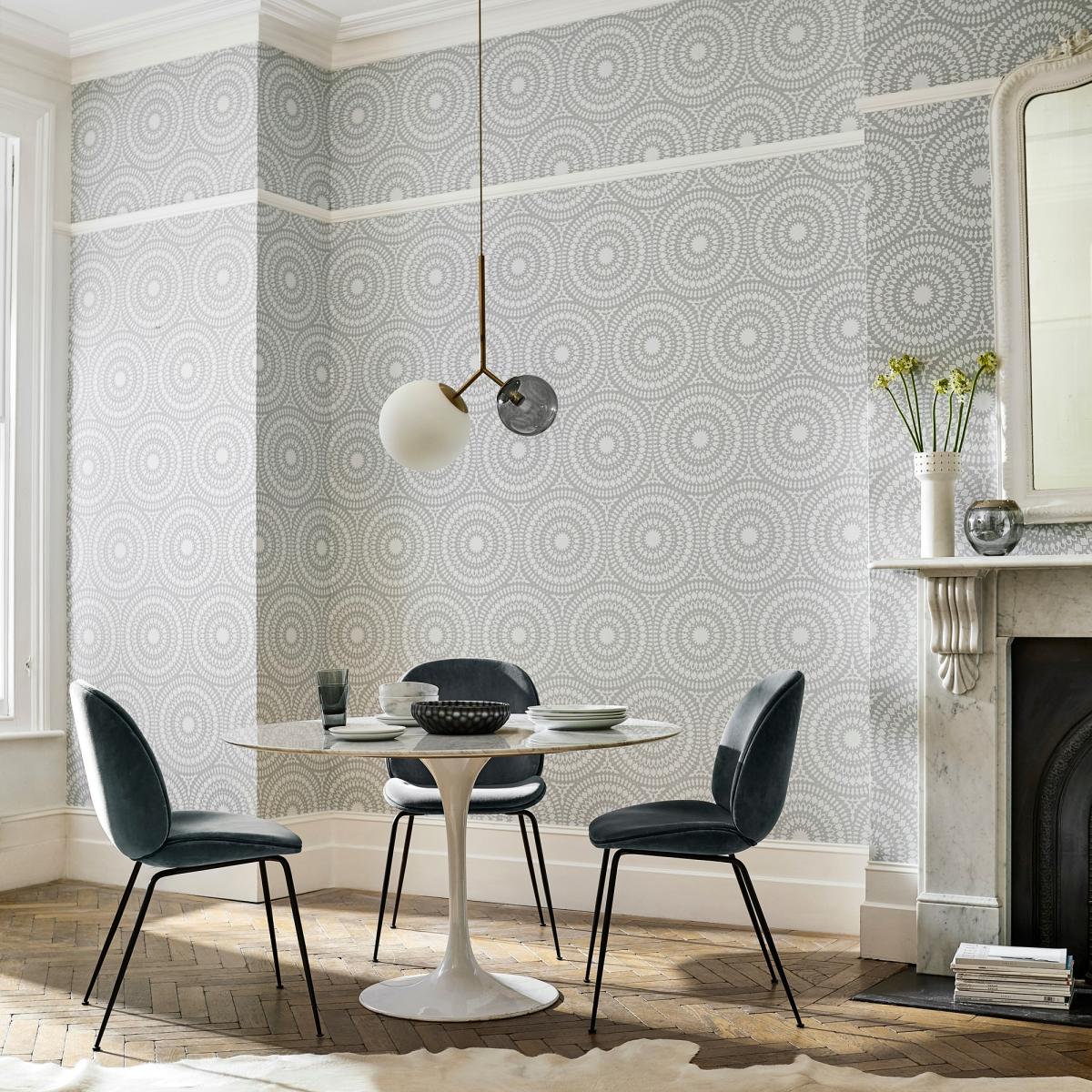 Cadencia Wallpaper 111881 by Harlequin in Silver Grey Roll – image 1