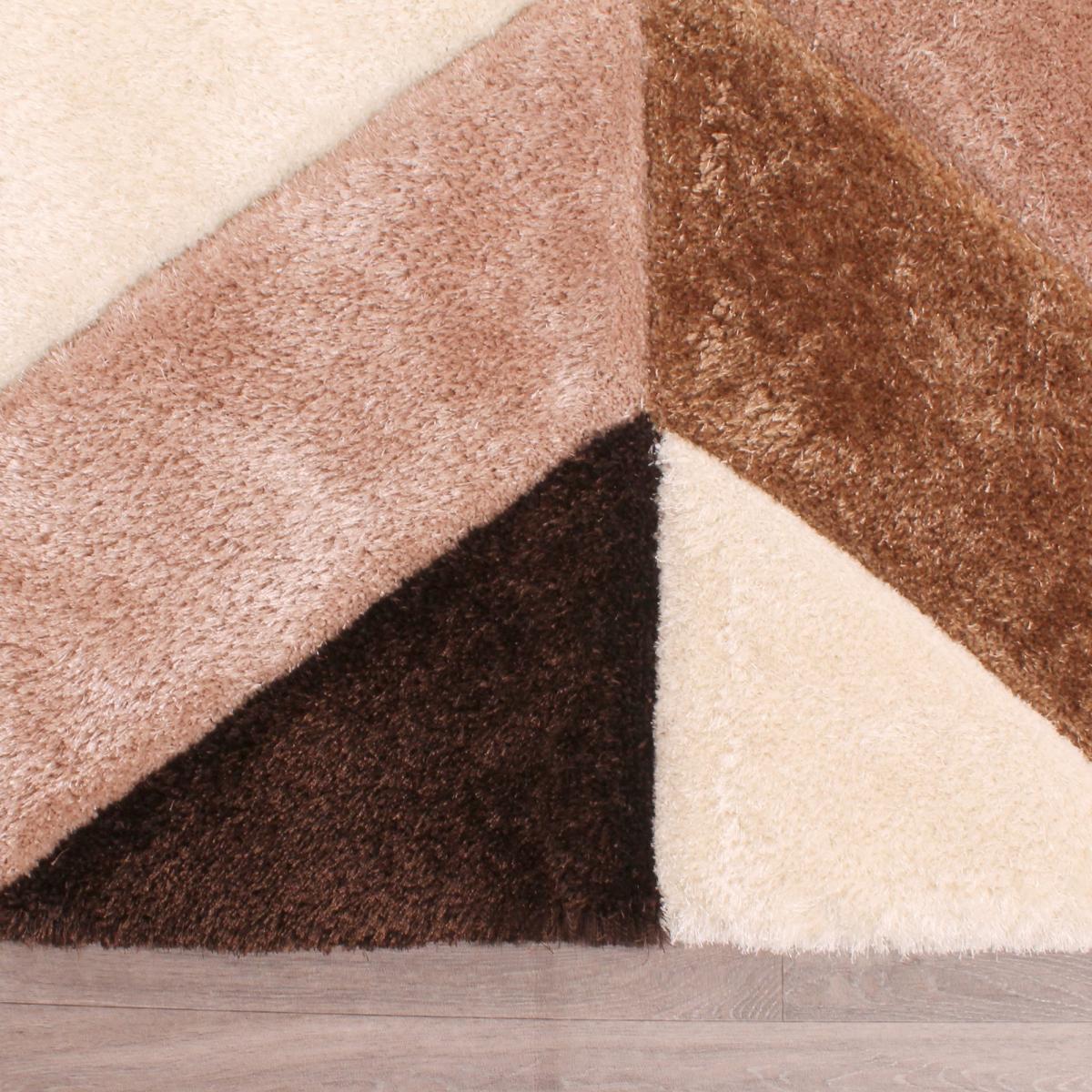 Blazon Geometric Rugs in Natural Beige&nbsp;80x150cm – image 4