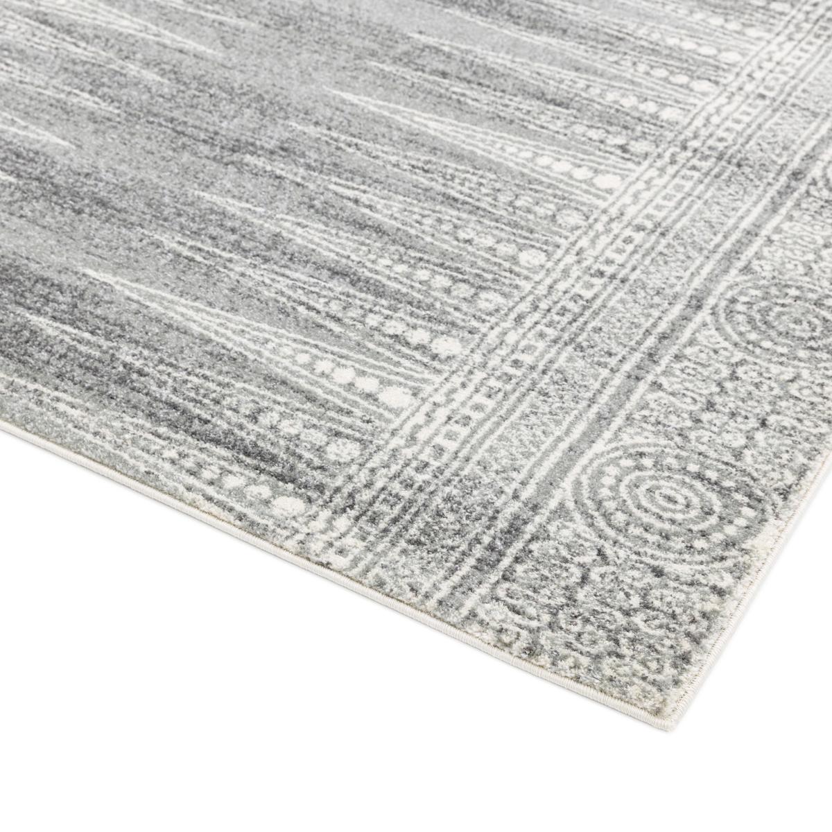 Nova Rugs NV07 in Weave Grey