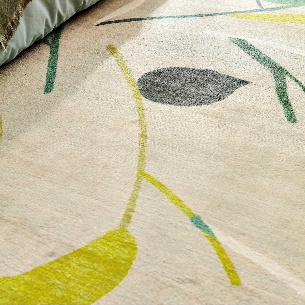 Oxalis Botanical Wool Rugs by Scion in 025507 Juniper – image 2