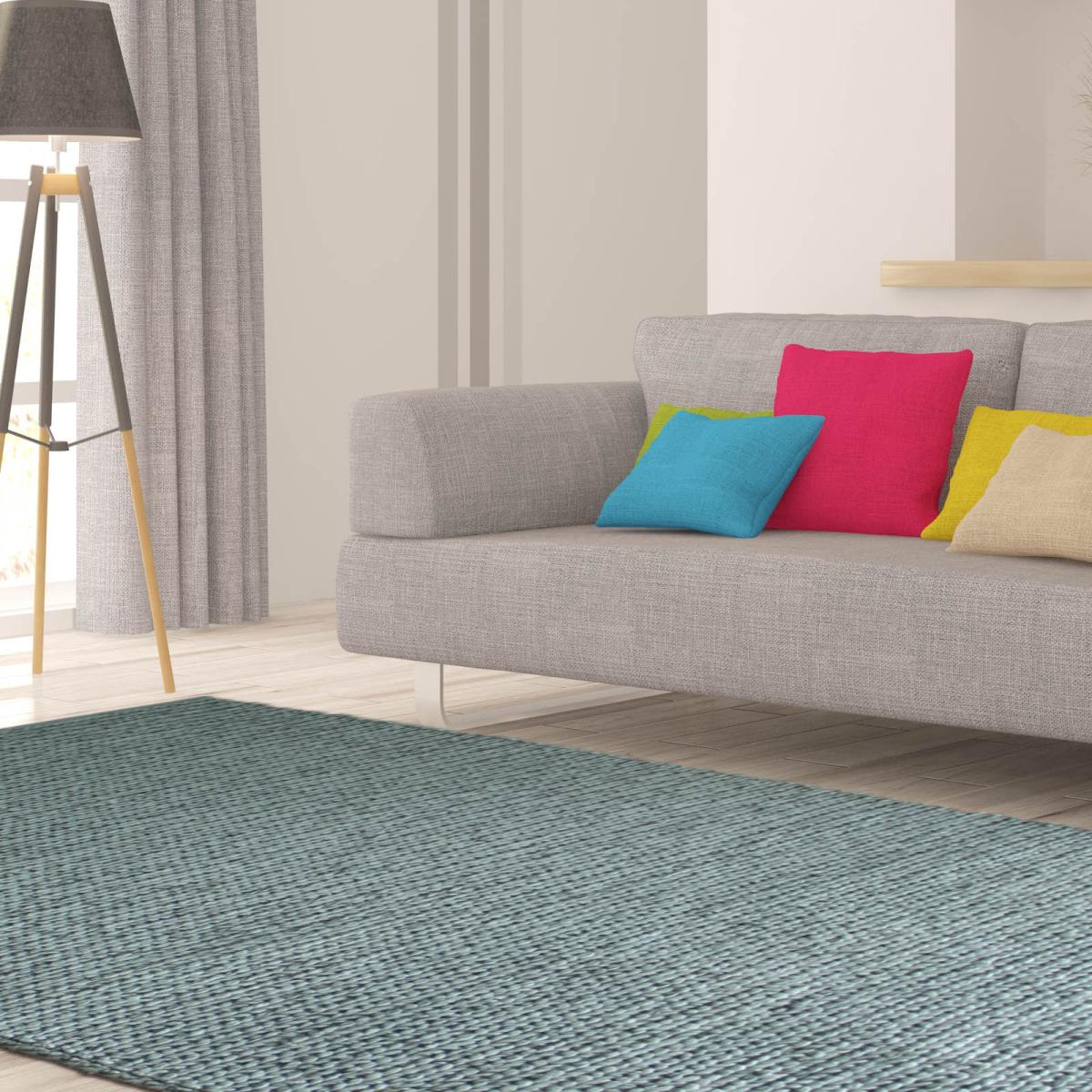 Solano Rugs in Teal – image 1
