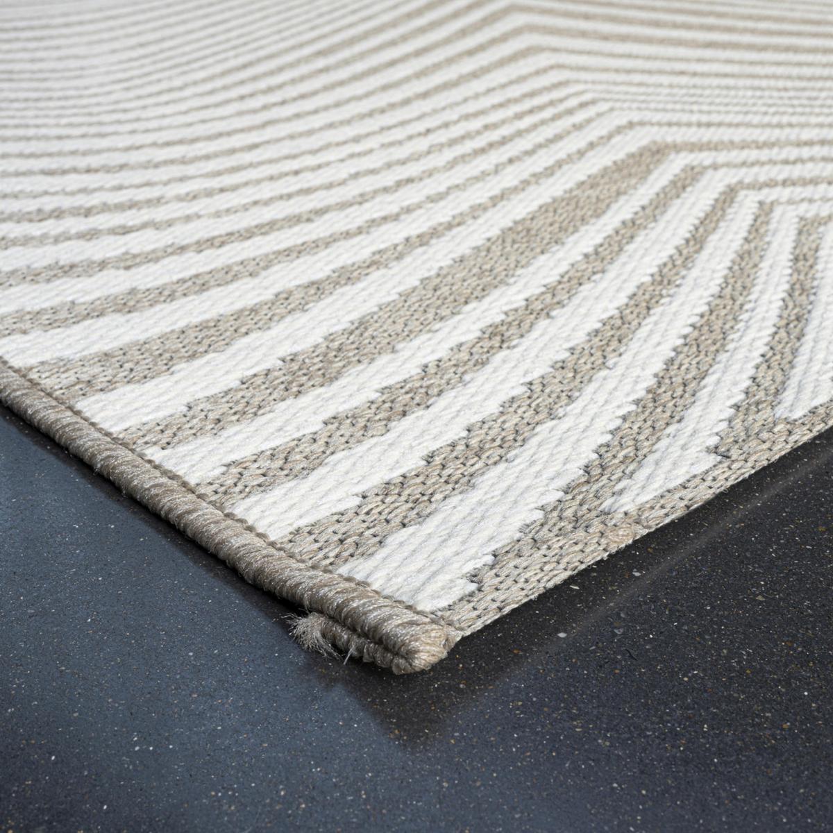 Brighton Flatweave Indoor Outdoor Rugs 98038 2026 in Grey200x290cm – image 4