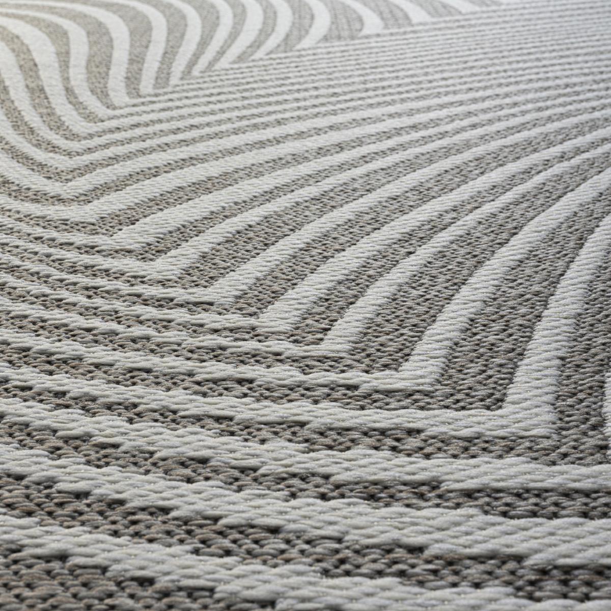 Brighton Flatweave Indoor Outdoor Rugs 98038 2026 in Grey200x290cm – image 5