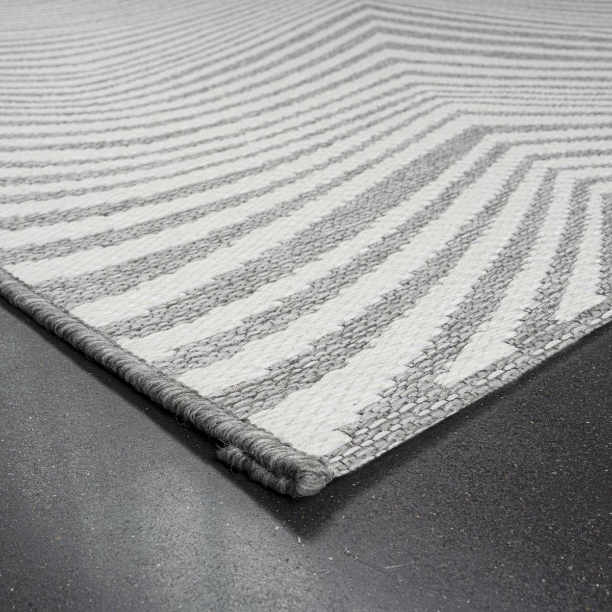 Brighton Flatweave Indoor Outdoor Rugs 98038 3062 in Grey120x170cm – image 4