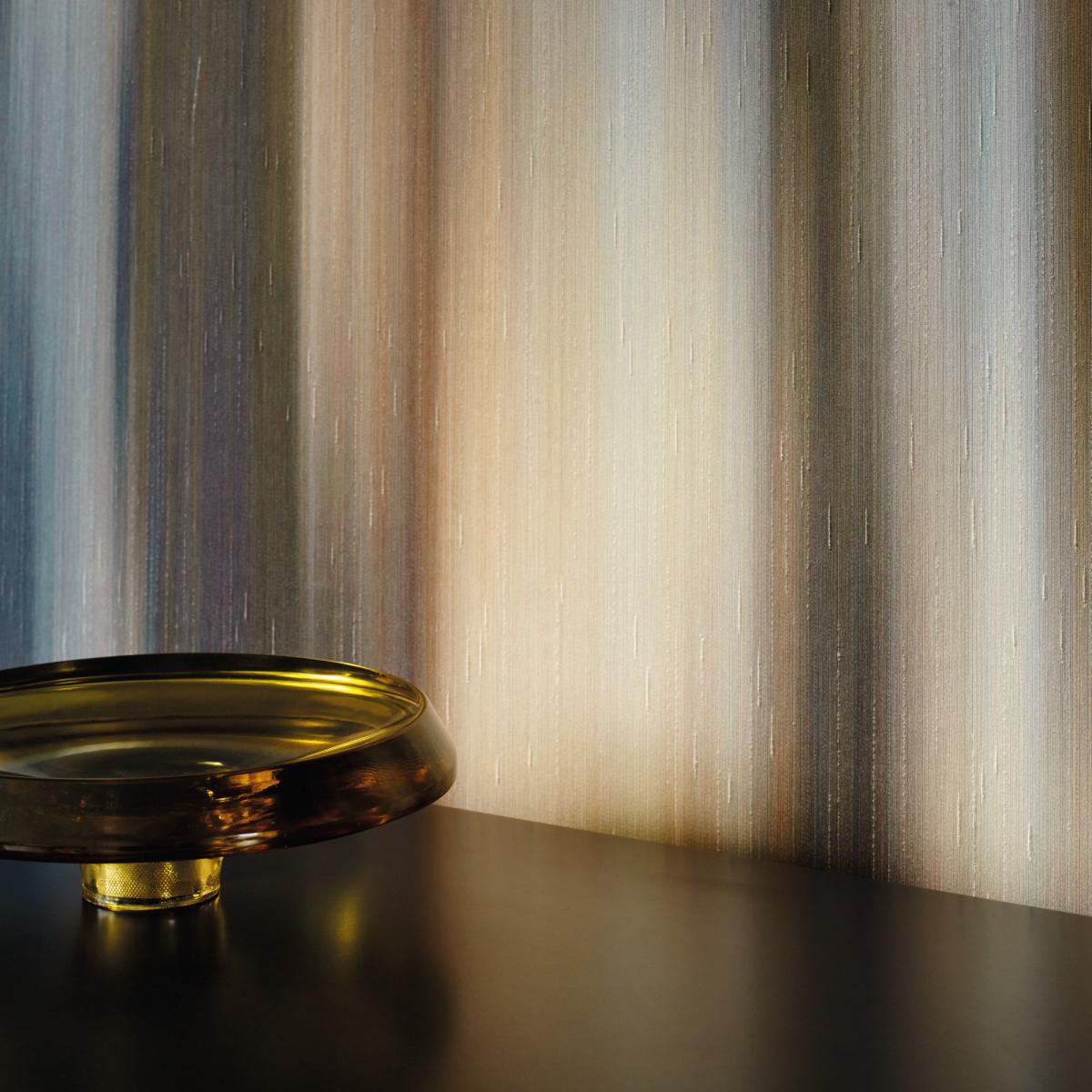 Atmosfera Wallpaper 312505 by Zoffany in Midnight Copper Brown Roll – image 3