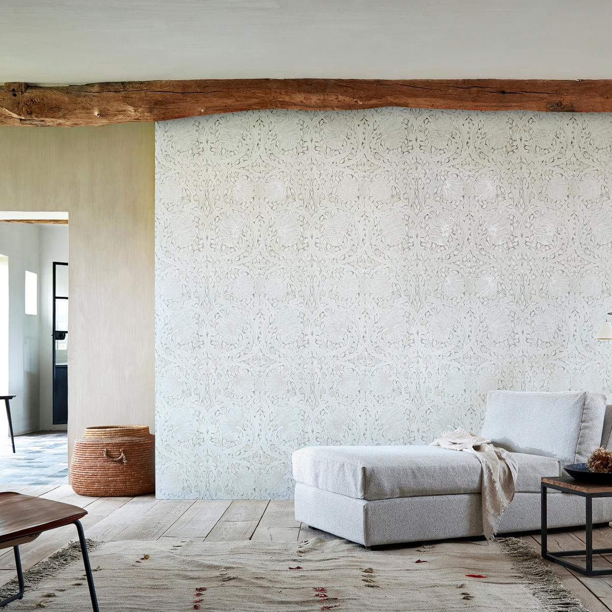 Pure Pimpernel Wallpaper 216538 by Morris & Co in Lightish Grey&nbsp;Roll – image 2