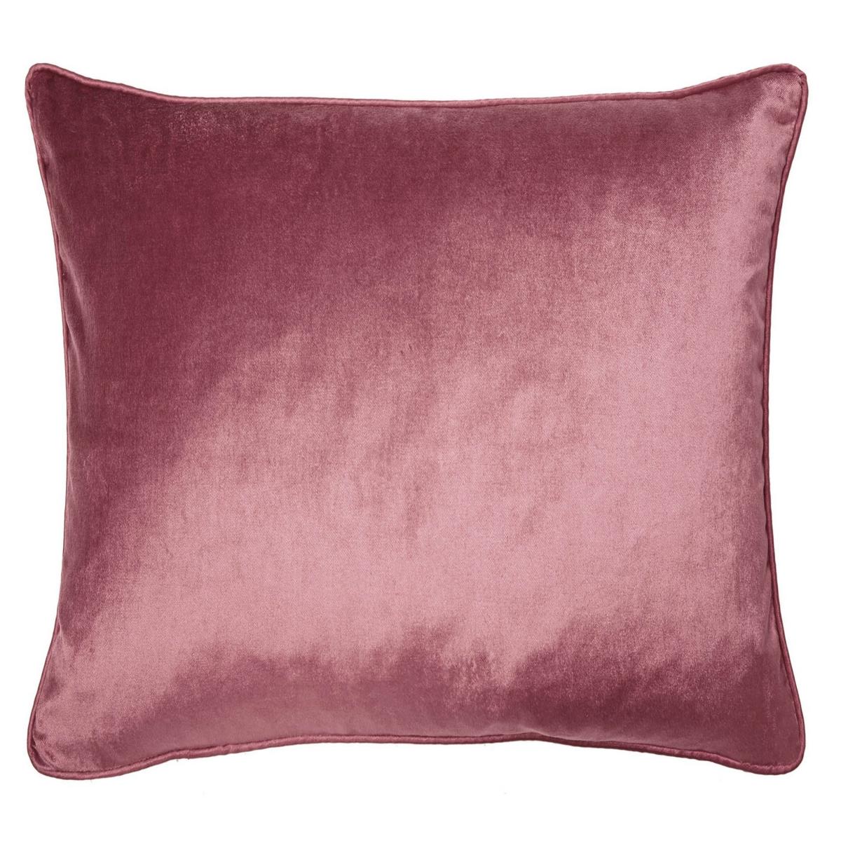 Nigella Velvet Cushion by Laura Ashley in Dusky Rose Pink50x50cm – image 2