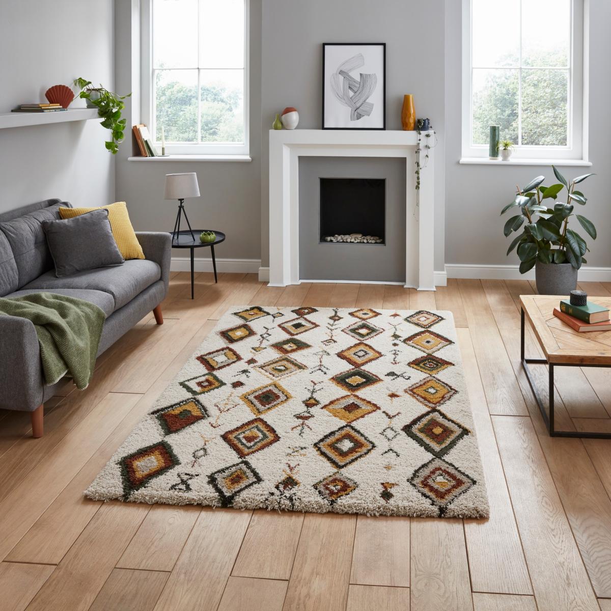 Royal Nomadic A636 Moroccan Rugs in Beige Multi – image 1