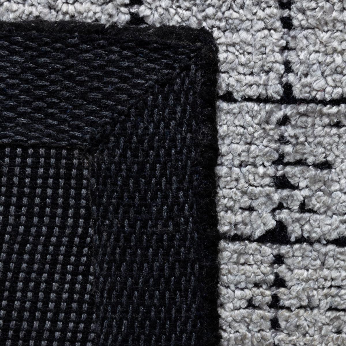 Mesh Premium Viscose Rugs 239 001 900 by Ligne Pure in Grey 250x350cm – image 4
