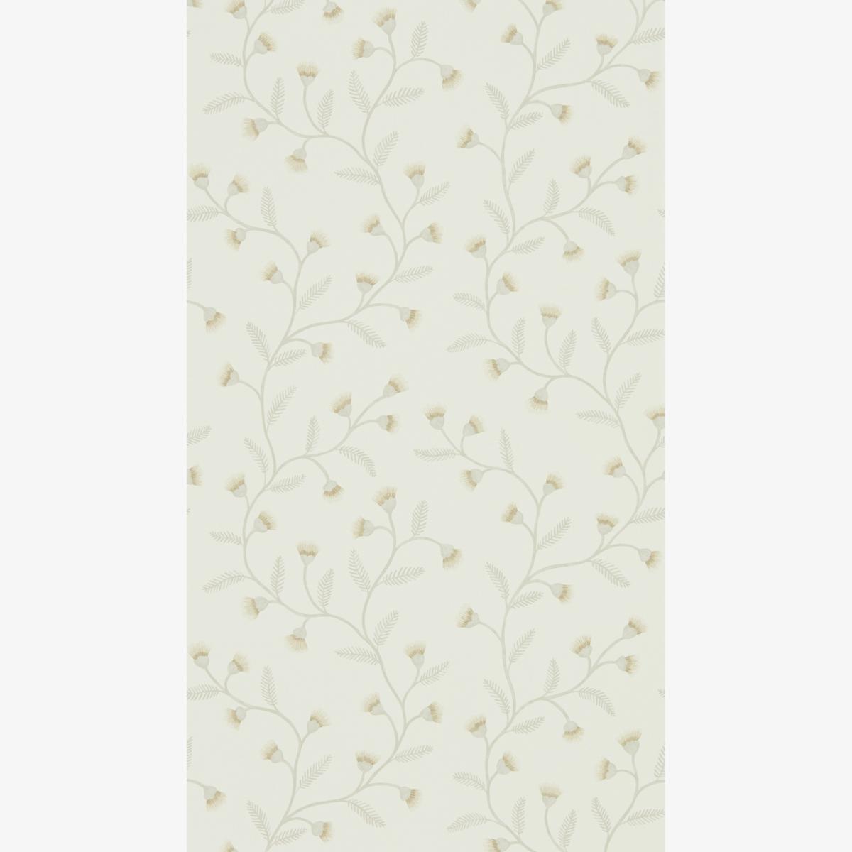 Everly Floral Wallpaper 216376 by Sanderson in Linen Beige Roll