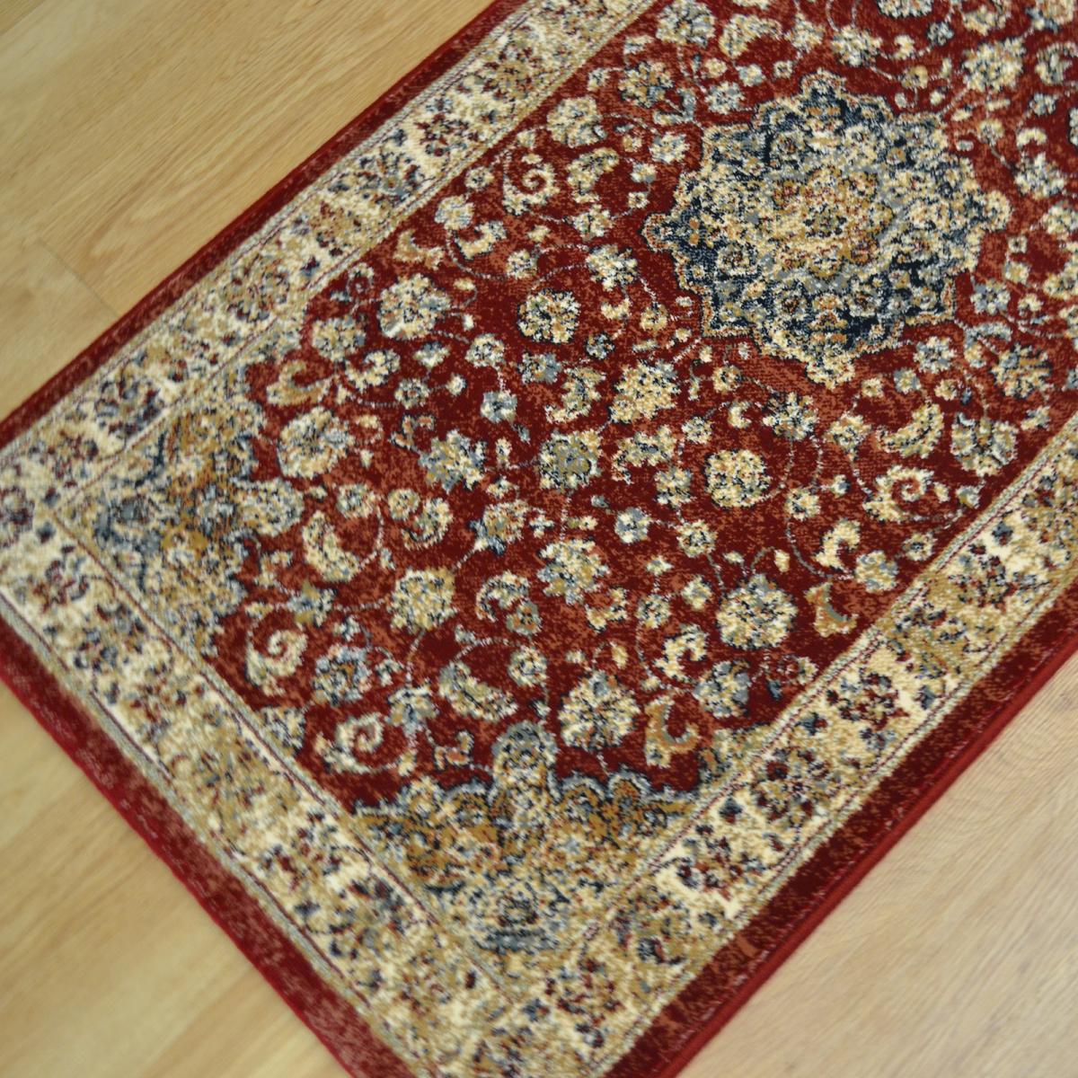 Da Vinci Traditional Medallion 57559 1494 Runner Rugs in Red&nbsp;67x230cm – image 2