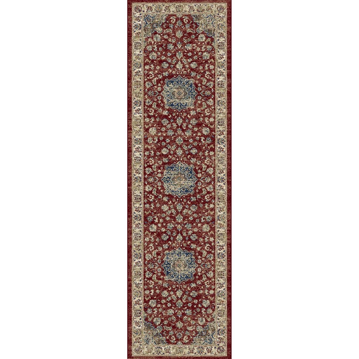 Da Vinci Traditional Medallion 57559 1494 Runner Rugs in Red&nbsp;67x230cm – image 5