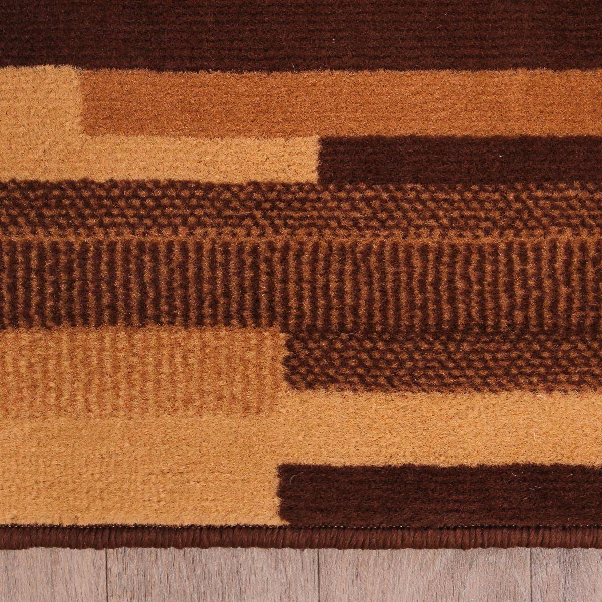 City Block Rugs in Brown by Rugstyle 160x230cm – image 4