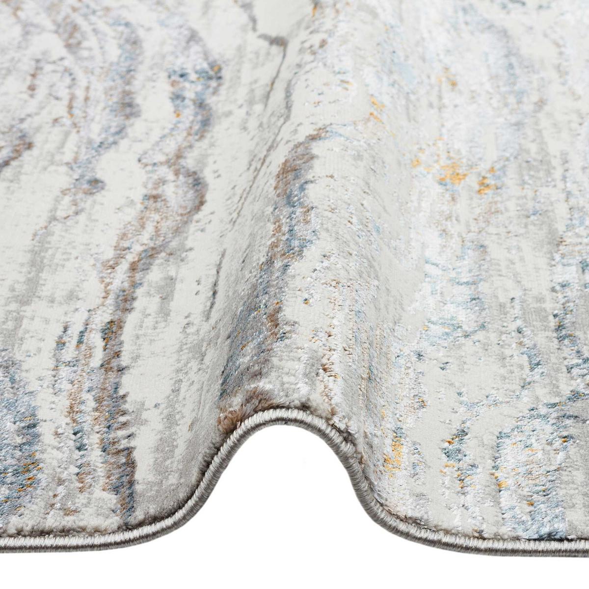 Dalia DAL15 Abstract Rugs in Ivory Multi 160x220cm – image 3
