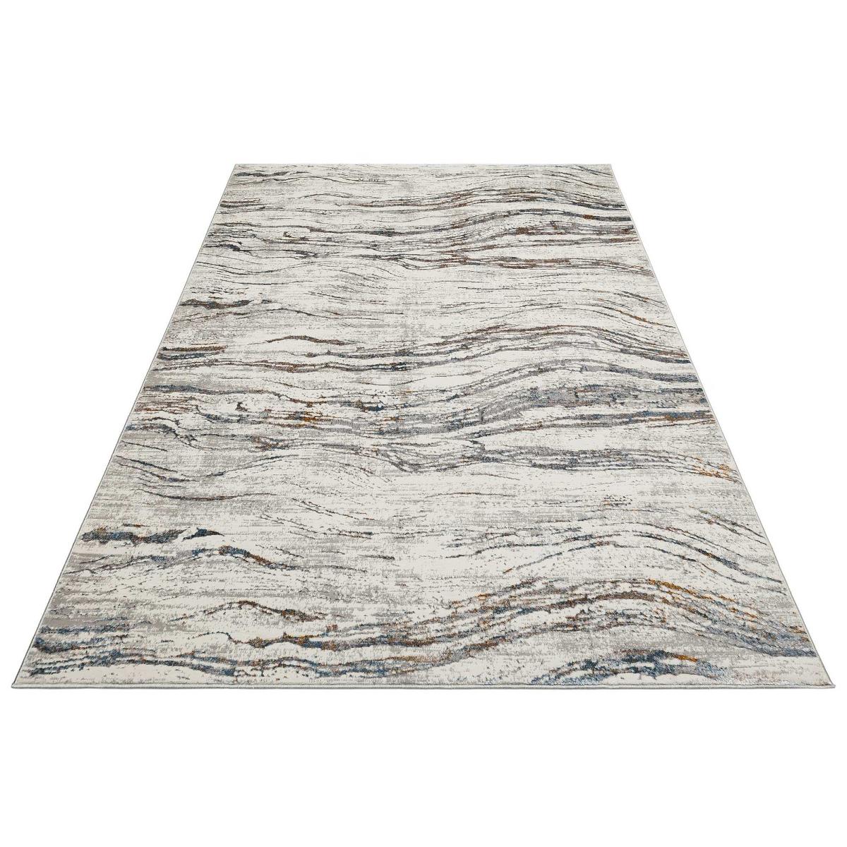 Dalia DAL15 Abstract Rugs in Ivory Multi 160x220cm – image 5