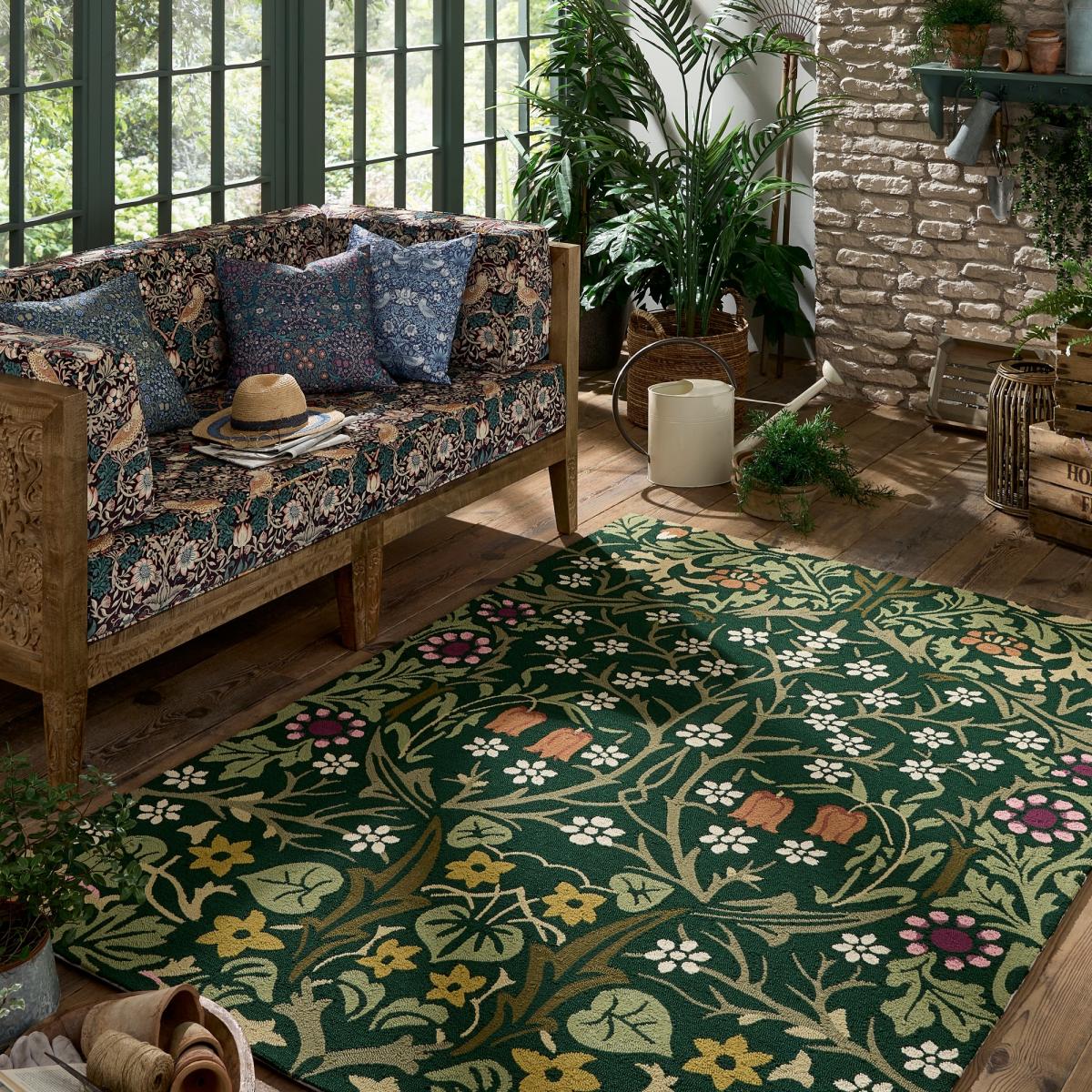 Blackthorn Indoor Outdoor Rugs 428507 by Morris & Co in Thump – image 2