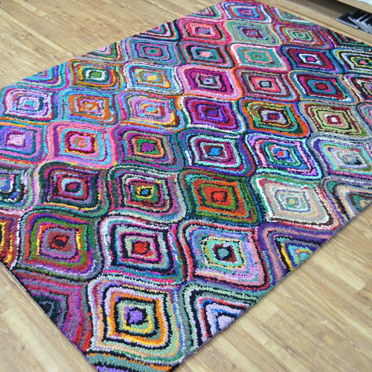 Cotton Chindi Aston Multicoloured Rugs 01 160x230cm – image 4