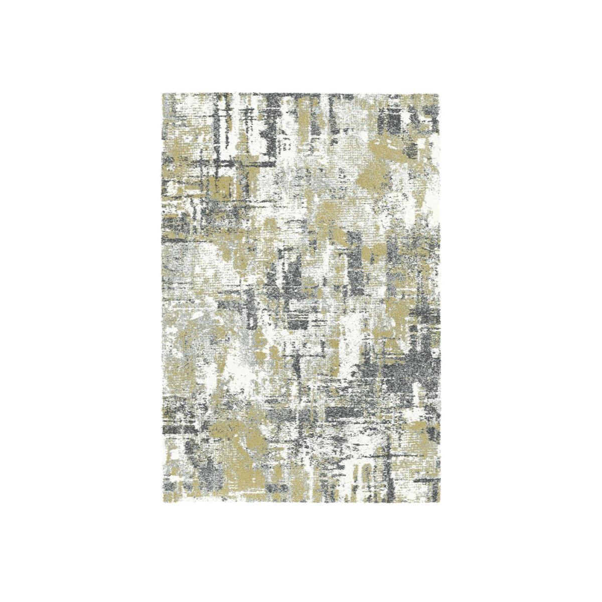 Mehari Modern Abstract Rugs 23284 6686 in Gold – image 1