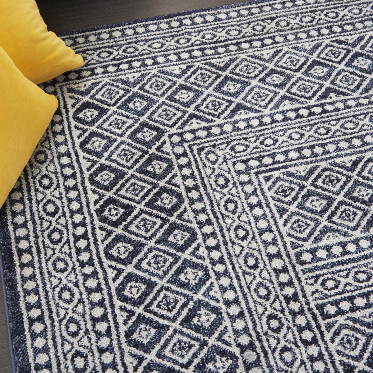 Palermo Rugs PMR04 in navy grey by Nourison 200x290cm – image 4