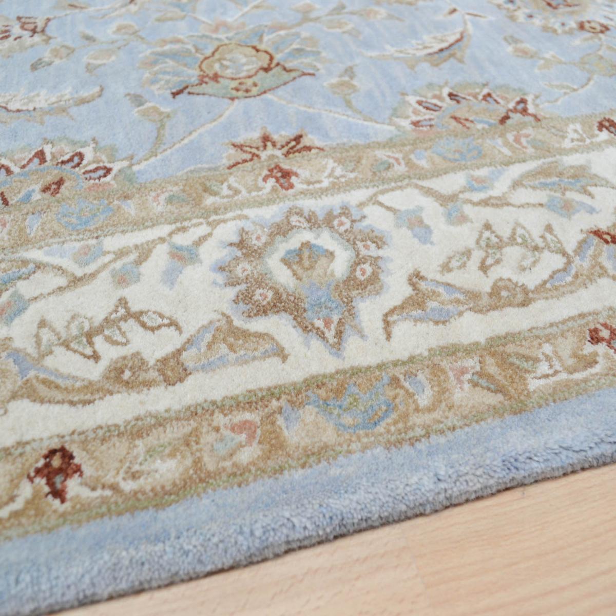 Buckingham Ziegler Traditional Wool Rugs in Blue 120x180cm – image 3