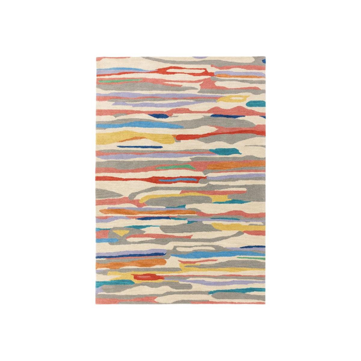 Matrix Ping MAX72 Modern Abstract Wool Rugs in Multi 120x170cm – image 1