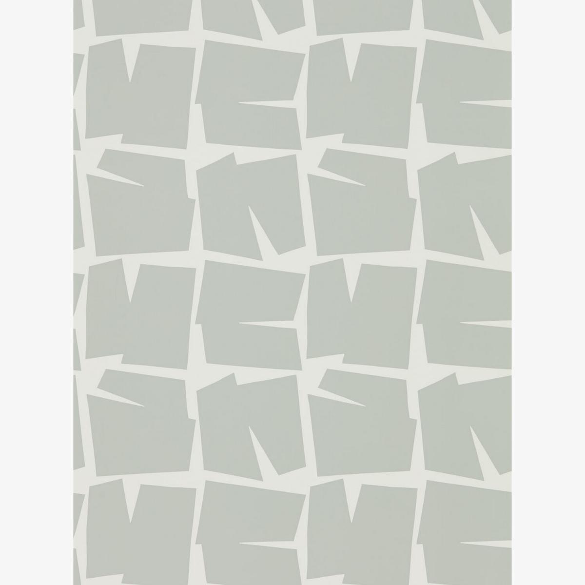 Moqui Geometric Wallpaper 111807 by Scion in Steel Grey Roll
