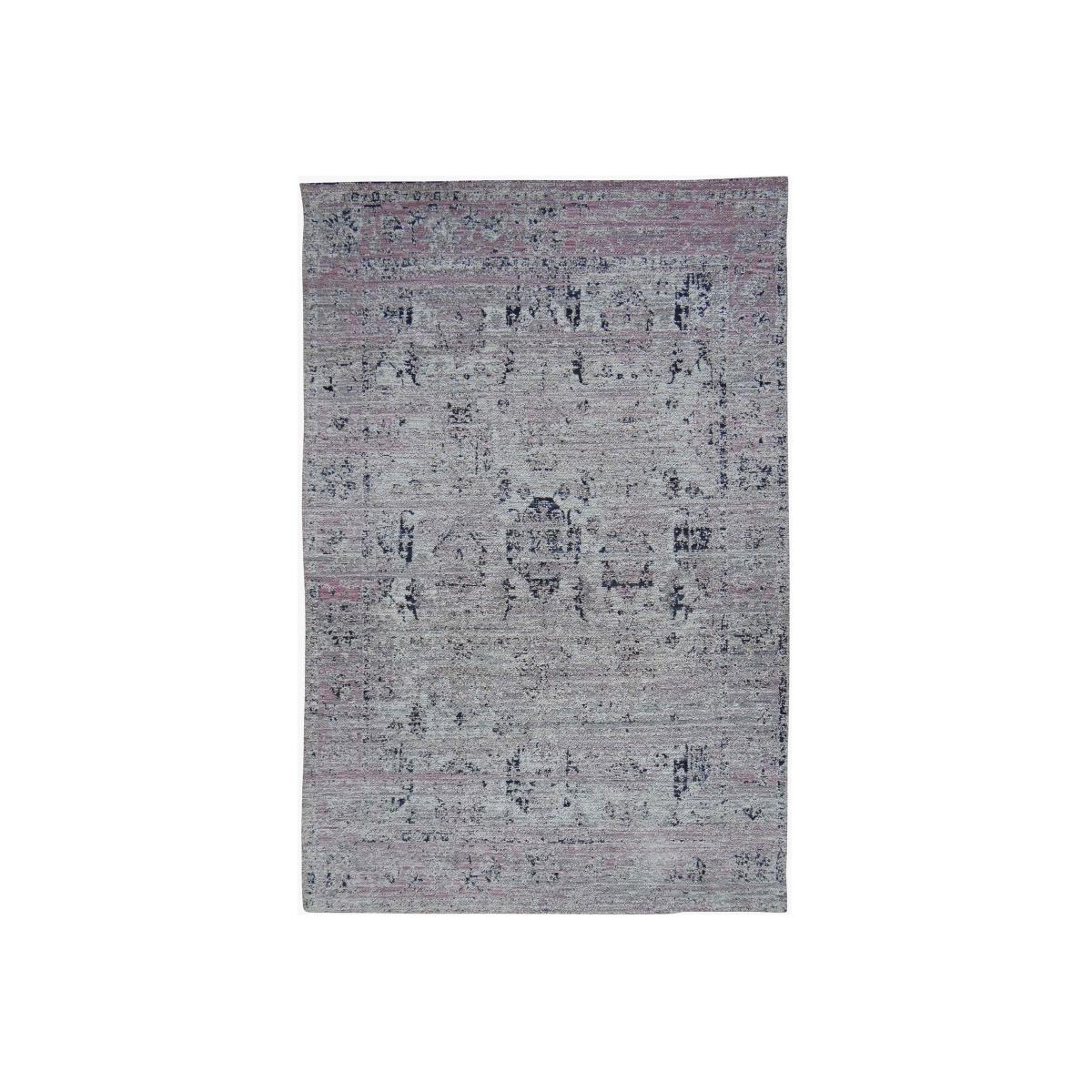 Maxima Traditional Distressed Rug In Fuchsia 160x230cm – image 1