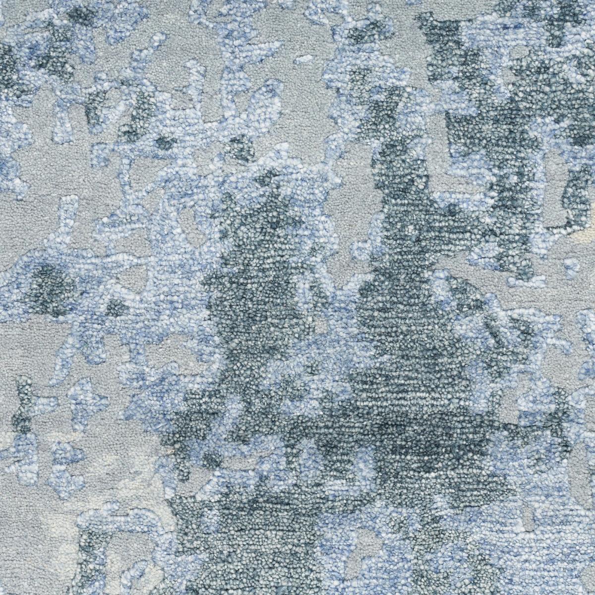 SHA21 Silk Shadows Abstract Rugs by Nourison in Blue Sky&nbsp;168x226cm – image 4