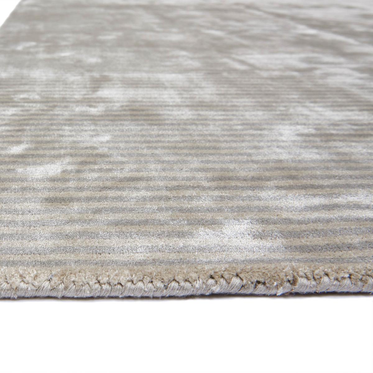Katherine Carnaby Chrome Stripe Rug in Feather 120x180cm – image 3