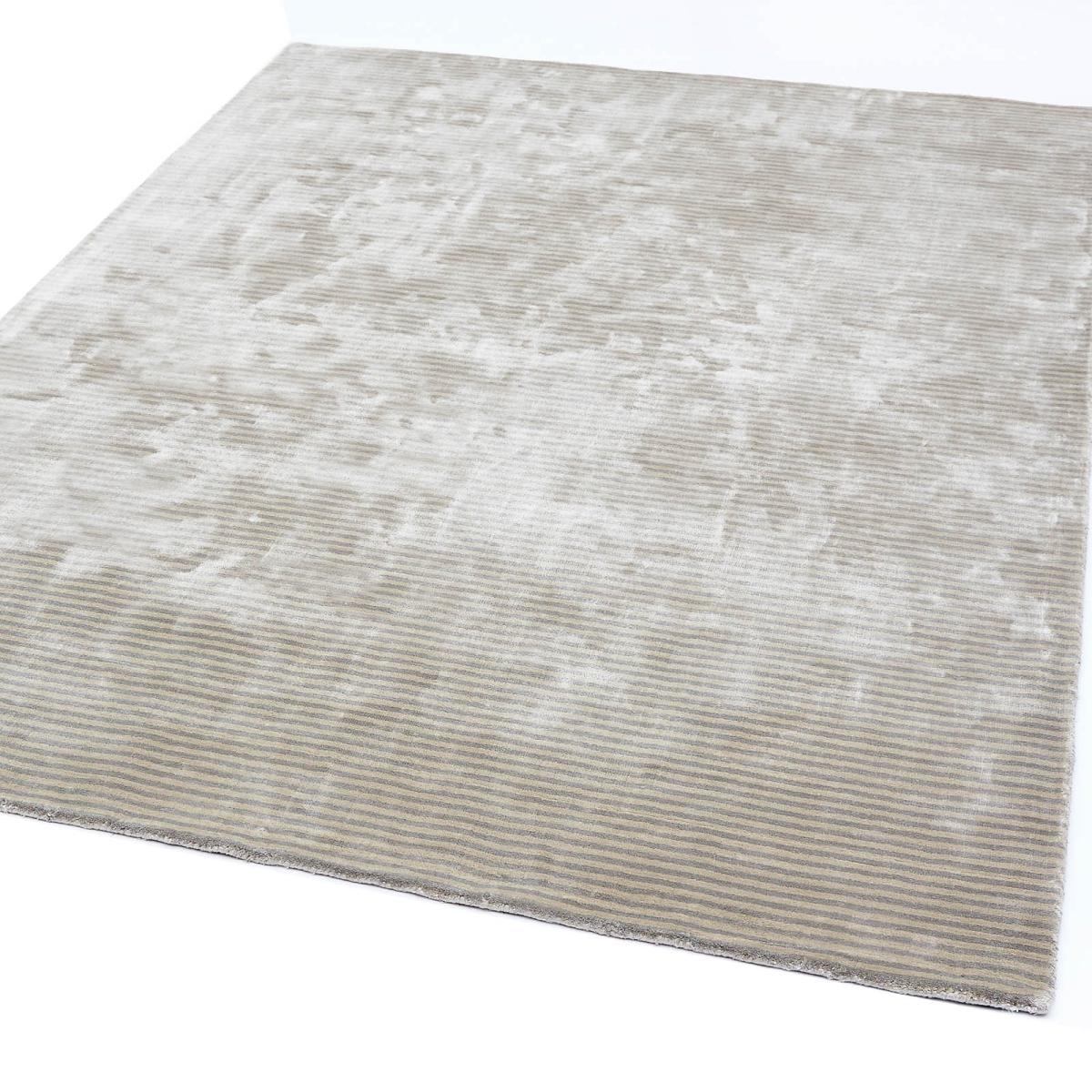 Katherine Carnaby Chrome Stripe Rug in Feather 120x180cm – image 5