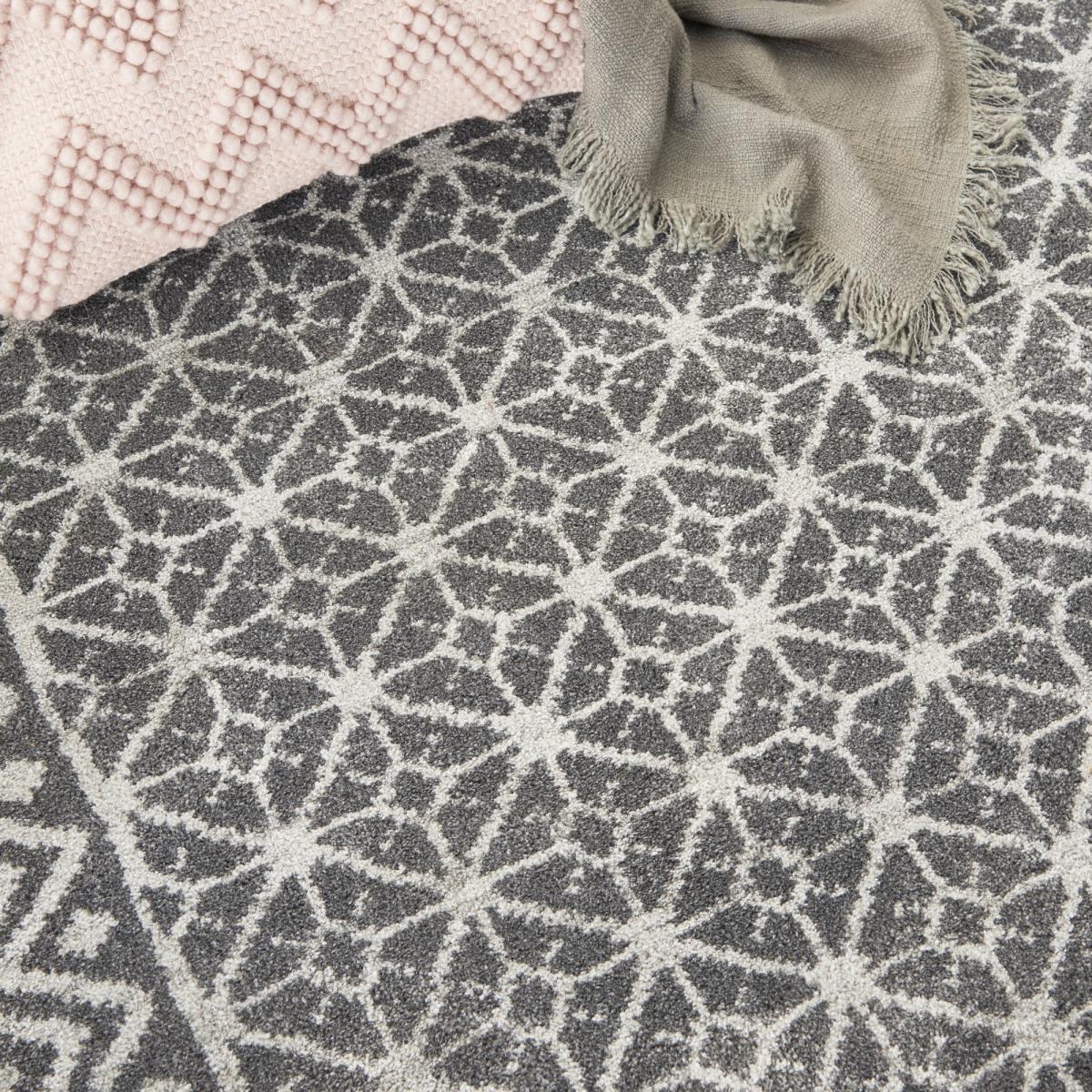 Palermo Rugs PMR02 in charcoal silver by Nourison 90x150cm – image 2