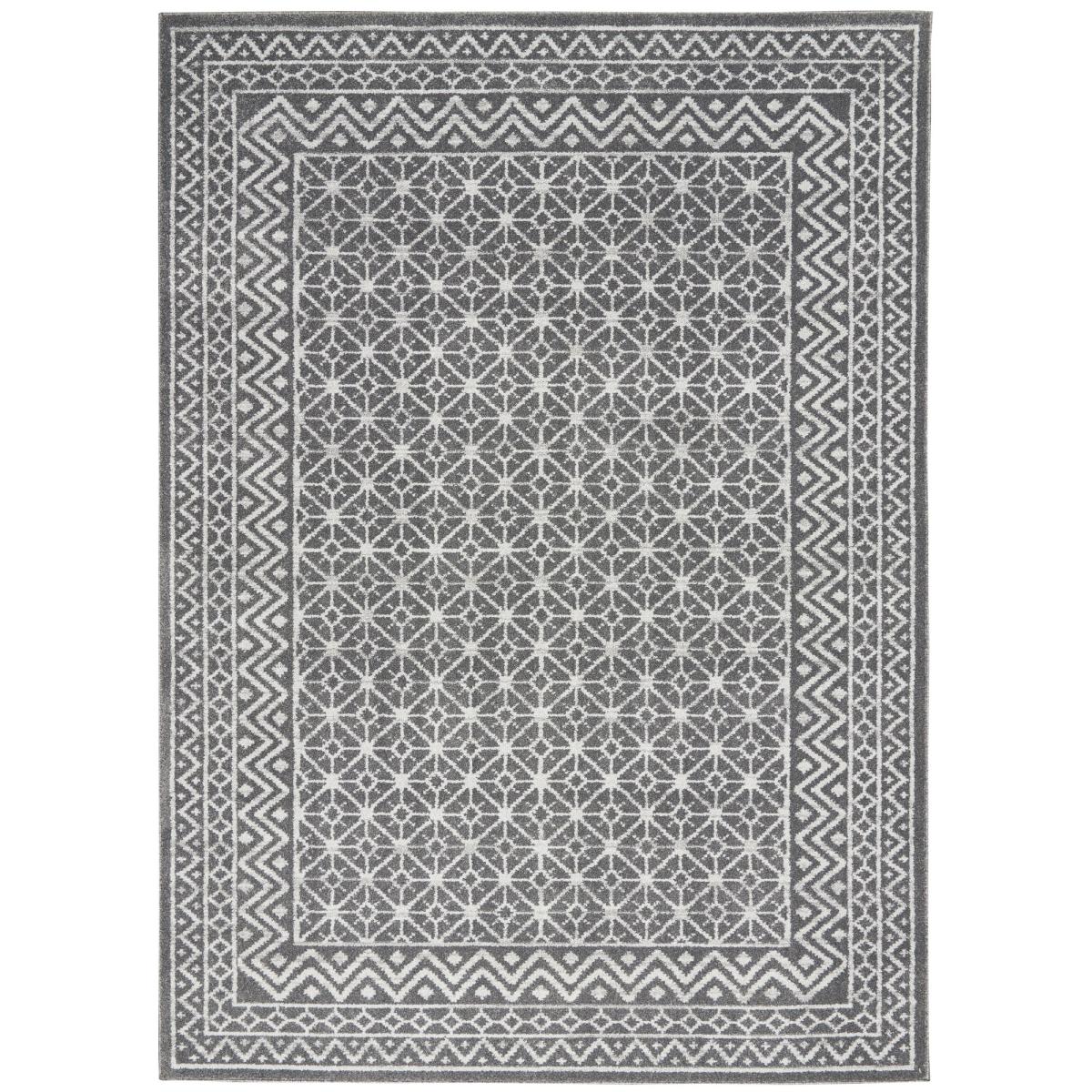 Palermo Rugs PMR02 in charcoal silver by Nourison 90x150cm – image 5