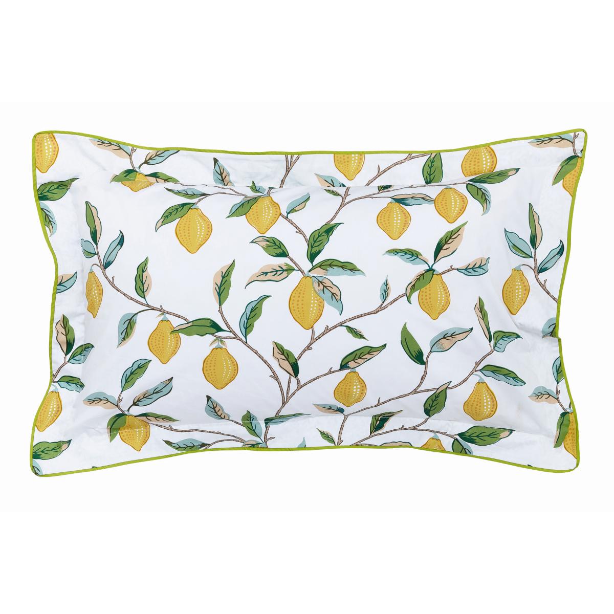Lemon Tree Bedding by William Morris in Leaf Green74x48cm – image 3