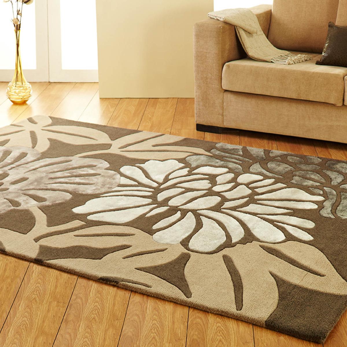 Unique Divine rugs in Chocolate Beige – image 1