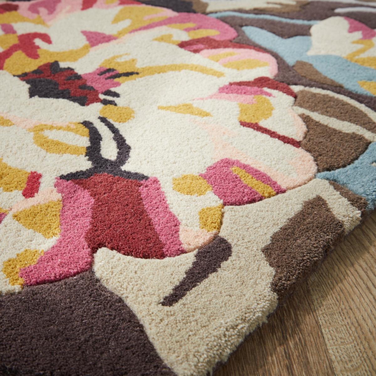 Stapleton Park Floral Wool Runner Rugs 45302 by Sanderson – image 2