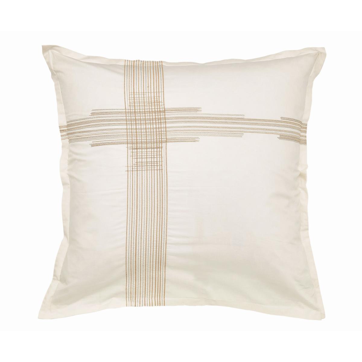 Asha Ikat Bedding by Bedeck of Belfast in Grey200x200cm – image 5
