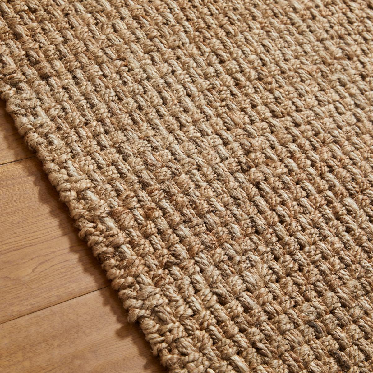 Naturals Basket Jute & Cotton Flatweave Rug 120x170cm – image 1