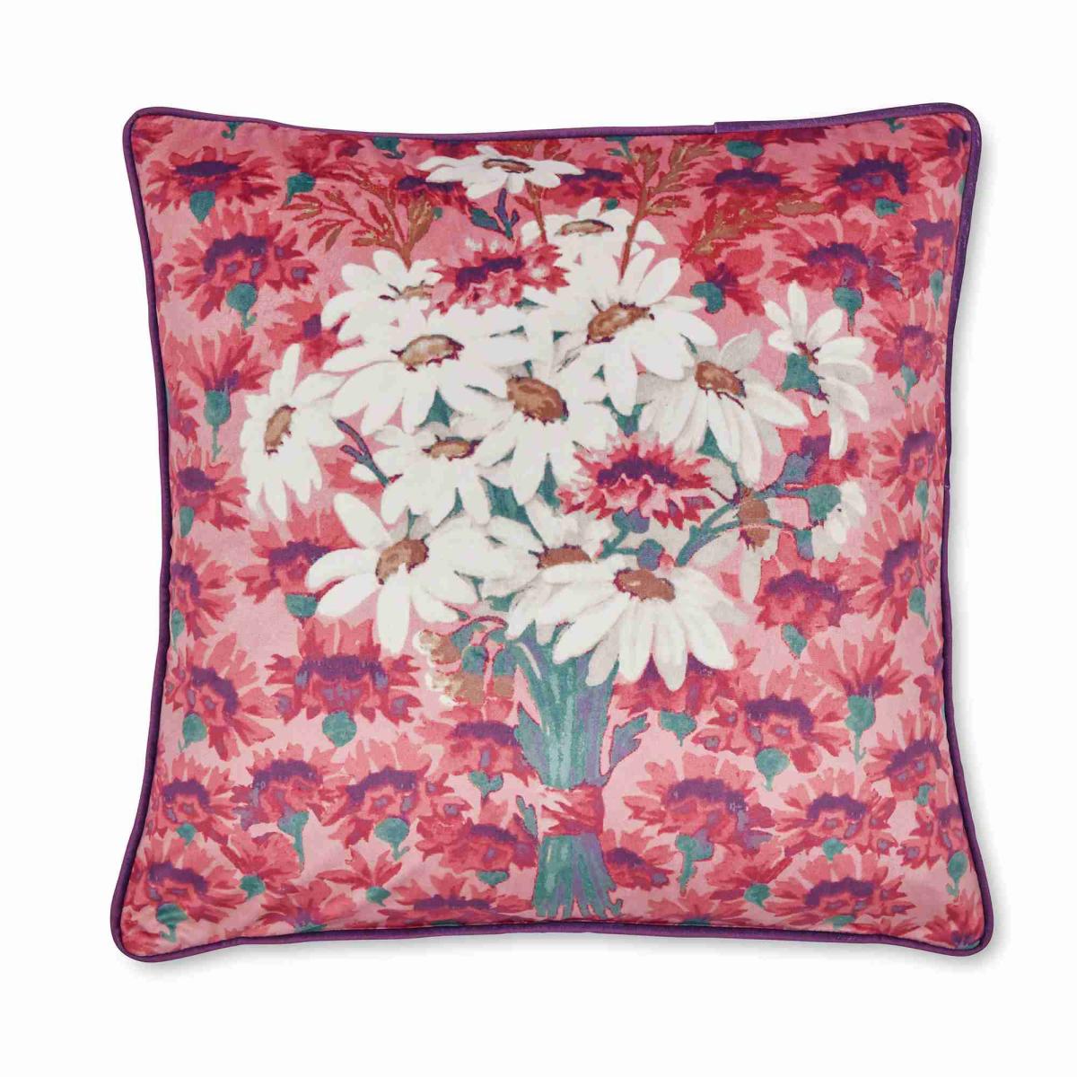 Mirfield Cushion by Laura Ashley in Mulberry Purple45x45cm – image 2